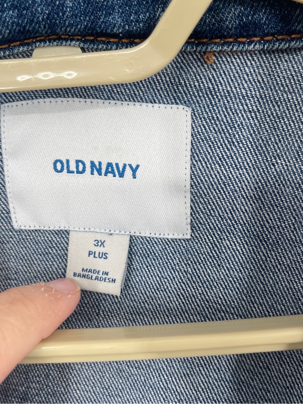 Old Navy Classic Blue Denim Jacket - Picture 8 of 11